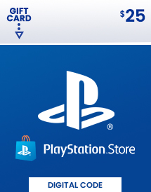 PlayStation Store $25 Code (USA)