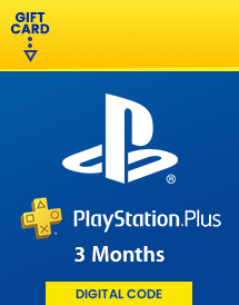 PlayStation Plus 3 Month Membership (CA)